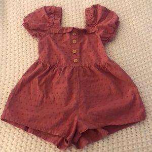 Toddler girl romper